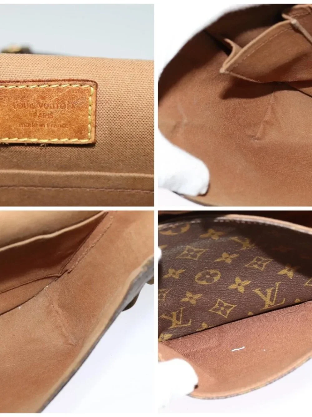 LOUIS VUITTON Monogram Messenger Bosphore PM Shoulder Bag M40106 LV Auth 129221
